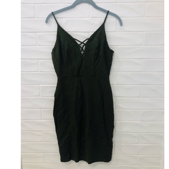 𝅺NORDSTROM soprano faux lace up dress - Picture 1 of 8
